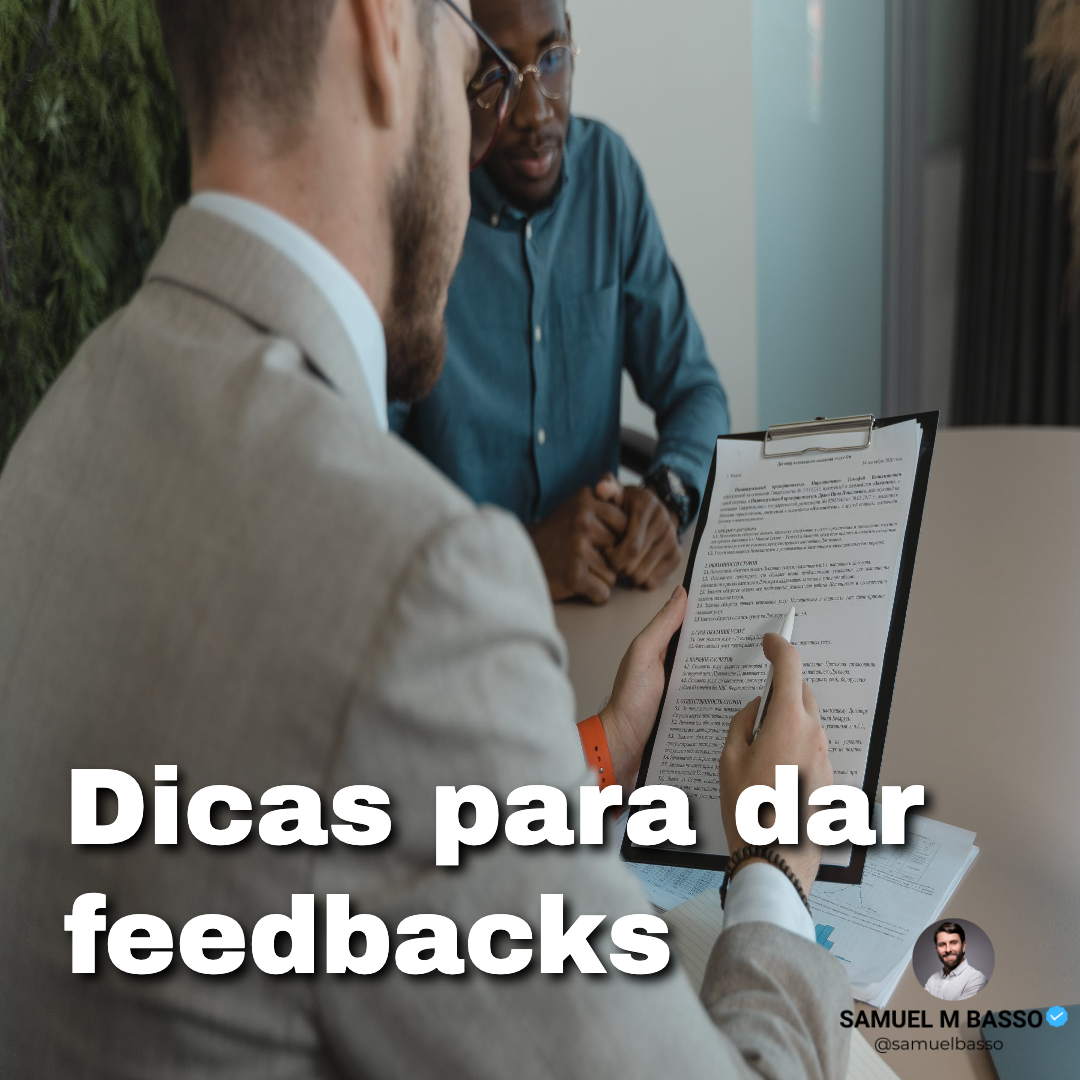 You are currently viewing Dicas para dar feedbacks